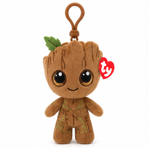 Beanie Babies Marvel Groot – maskotka pluszowa brelok 12 cm dla dziecka