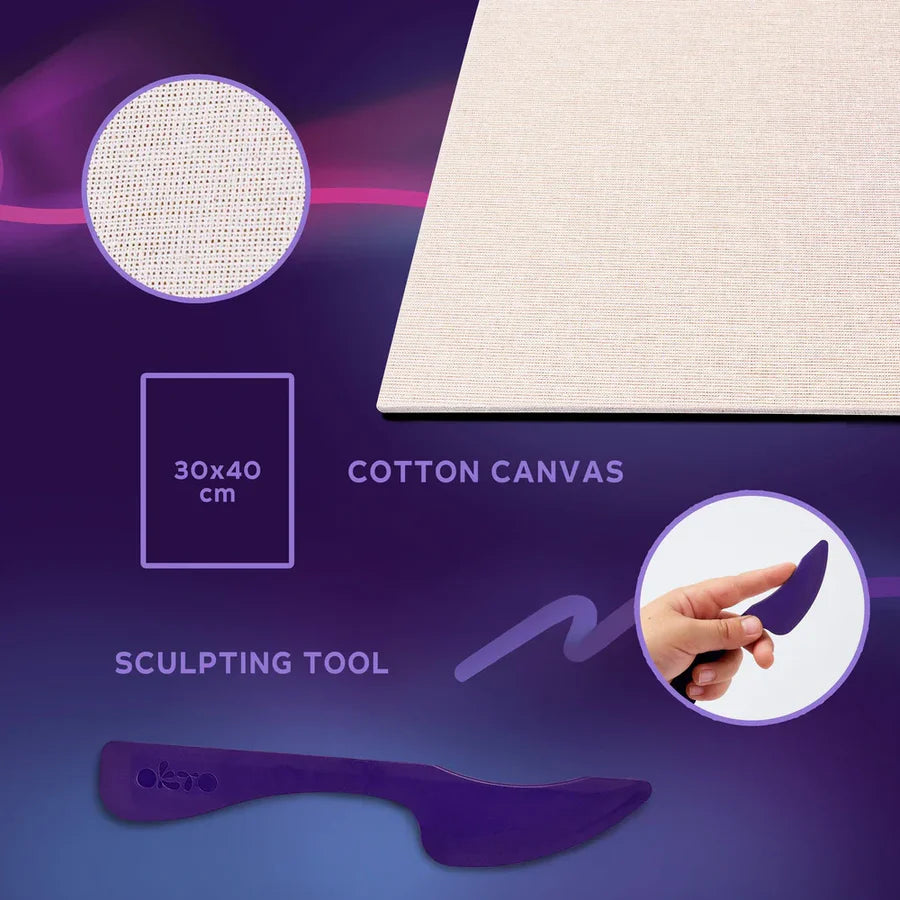 Zestaw kreatywny 3D Malowanie i Modelowanie Masą plastyczną Ciastolina SANTORINI GRECJA