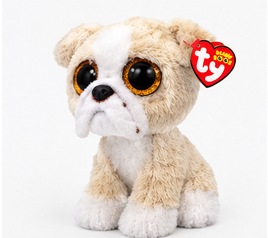 Beanie Boos Pooch – maskotka pluszowa buldog 15 cm dla dziecka
