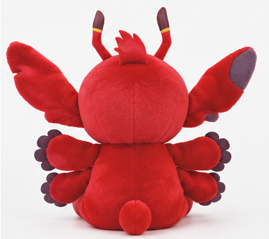 Beanie Babies Disney Leroy – maskotka pluszowa 15 cm, czerwony bohater Lilo i Stitch