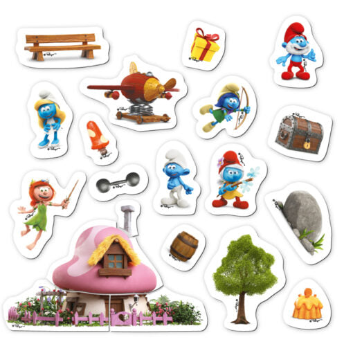 Magnetyczny domek marzeń „Smerfy. Domek”