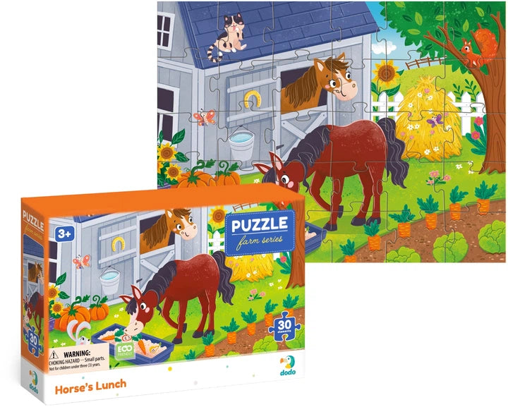 Puzzle „Obiad konia” 30 el.