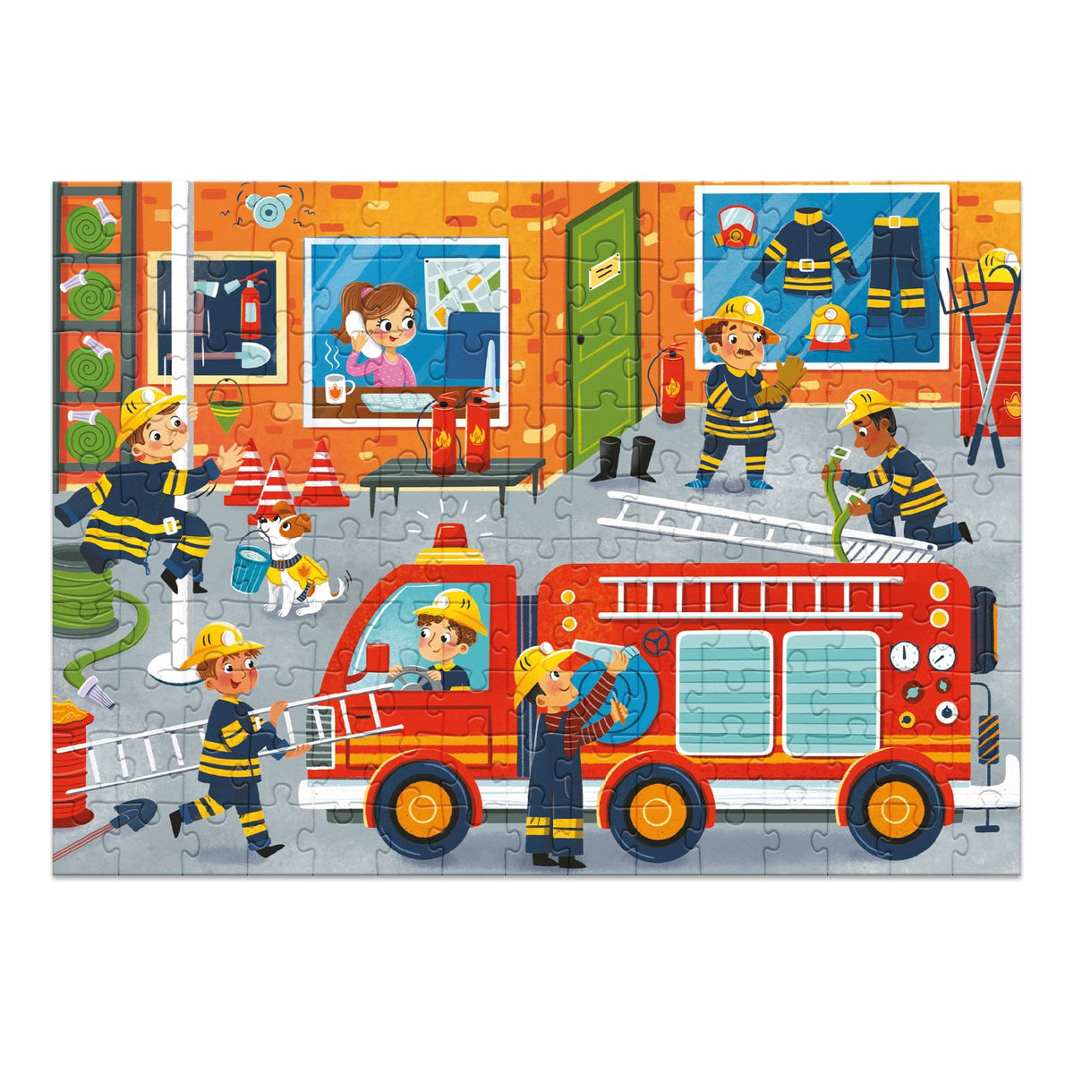 Puzzle „Zawody. Strażak”  art.300702