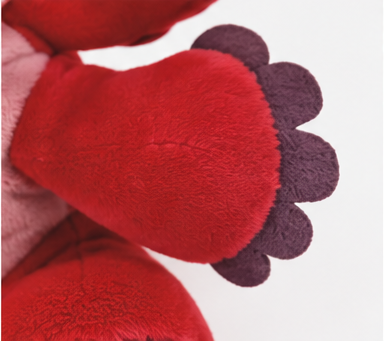 Beanie Babies Disney Leroy – maskotka pluszowa 15 cm, czerwony bohater Lilo i Stitch