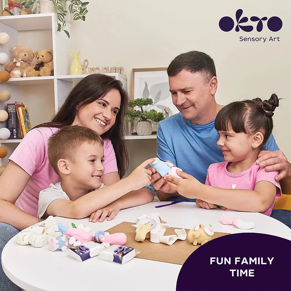 Zestaw kreatywny 3D Modelowanie Masą plastyczną Ciastolina Glina Figurki 24 KOLORY