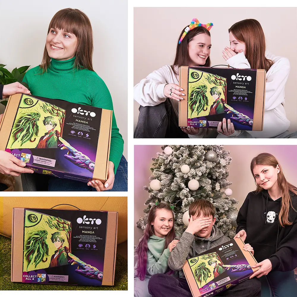 Zestaw kreatywny 3D Malowanie i Modelowanie Masą plastyczną Ciastolina ”MANGA” ZIEMIA
