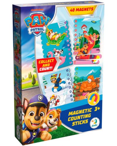 Magnetyczne patyczki do liczenia Psi Patrol „Pory roku”
