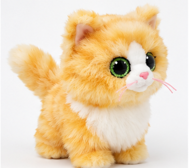 Beanie Boos Melanie – maskotka pluszowa rudy kotek 15 cm dla dziecka