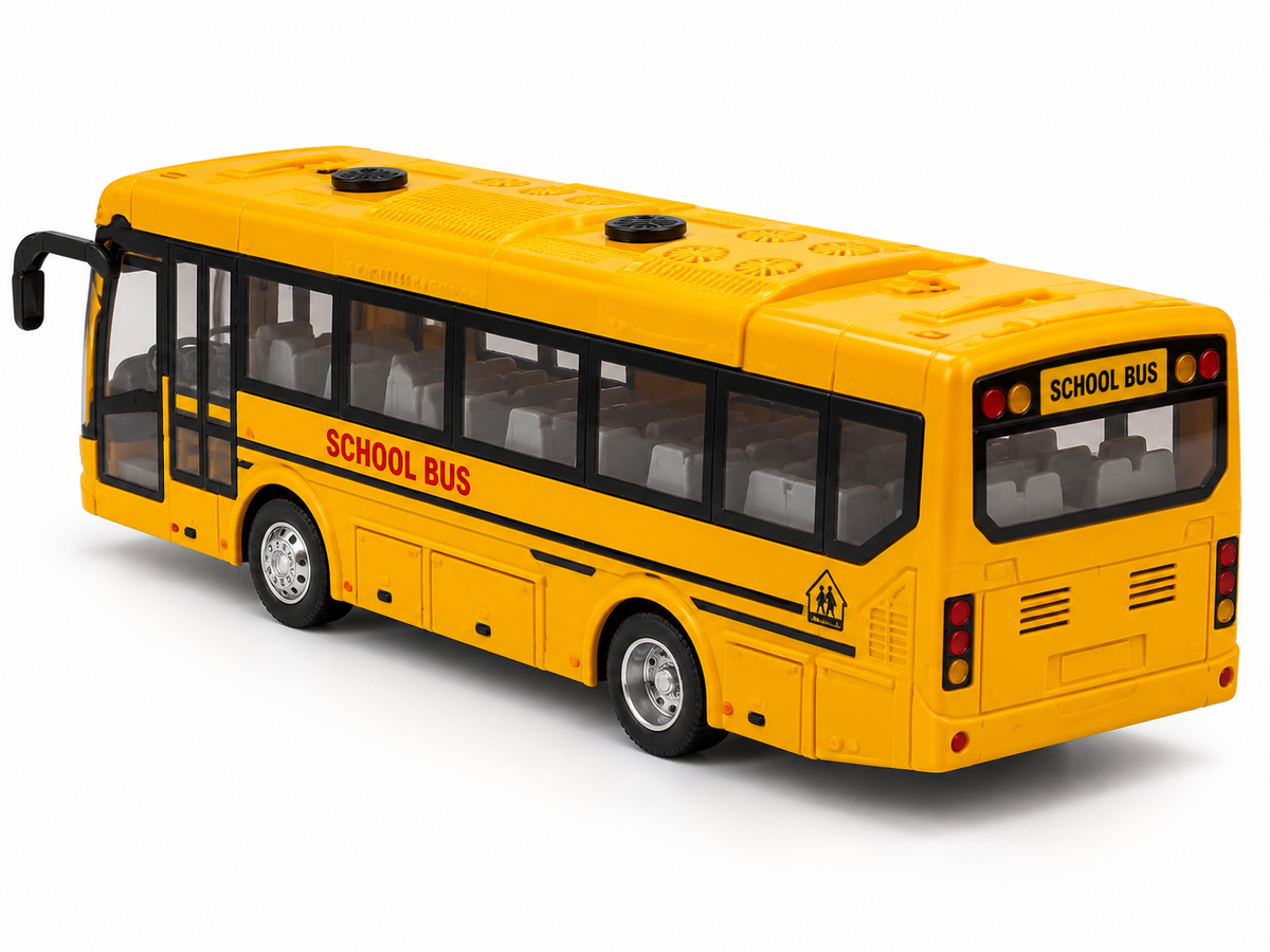 Autobus Zdalnie Sterowany 2068-1 – pojazd RC z pilotem 3+ dla dziecka