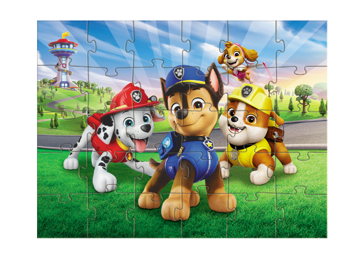 Puzzle Psi Patrol „Patrol przy wieży” 30 el.