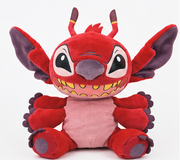 Beanie Babies Disney Leroy – maskotka pluszowa 15 cm, czerwony bohater Lilo i Stitch