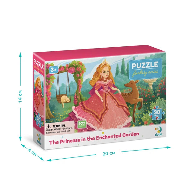 Puzzle „Księżniczka w zaczarowanym ogrodzie”