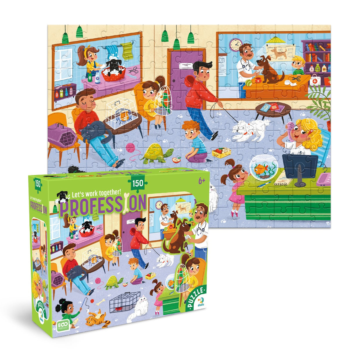 Puzzle „Zawody. Weterynarz”  art.300701