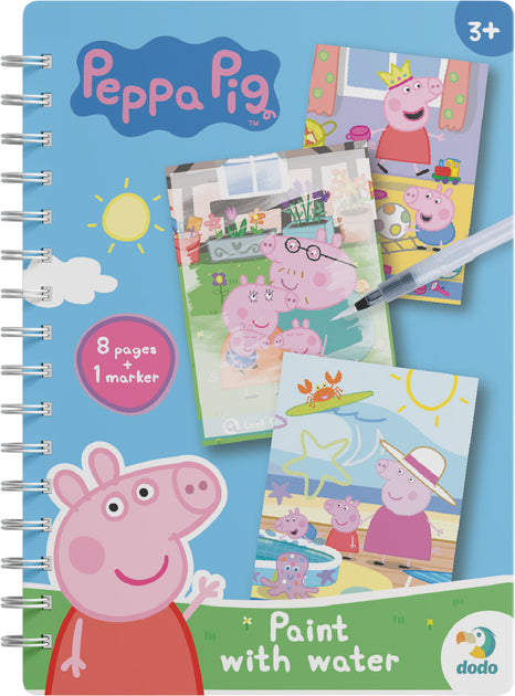 Kolorowanka wodna „Świnka Peppa”