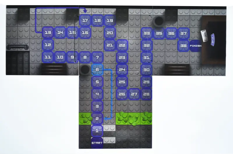 Klocki Konstrukcyjne QB300-202 „Block&Steps: Kolejowy Ekspres”