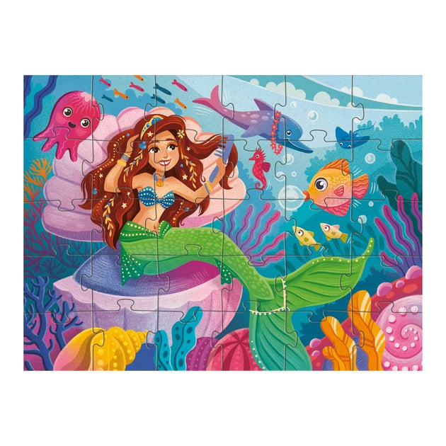 Puzzle „Przygody syrenki” 30 el.