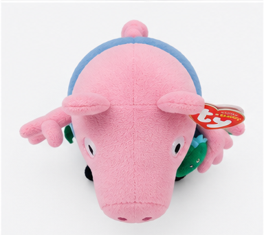 Beanie Babies Świnka Peppa George – maskotka pluszowa 15 cm dla dziecka
