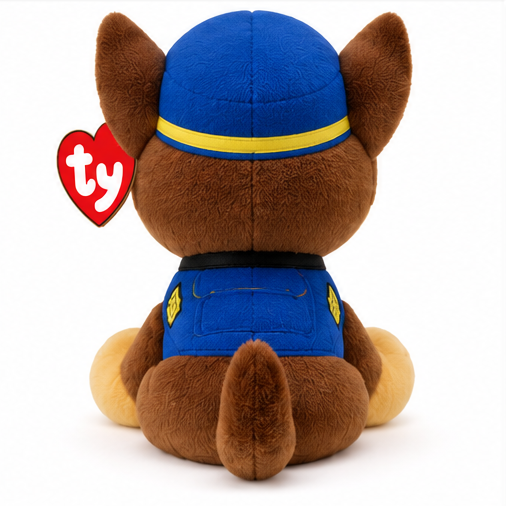 Beanie Babies Psi Patrol Chase – maskotka pluszowa 15 cm dla dziecka