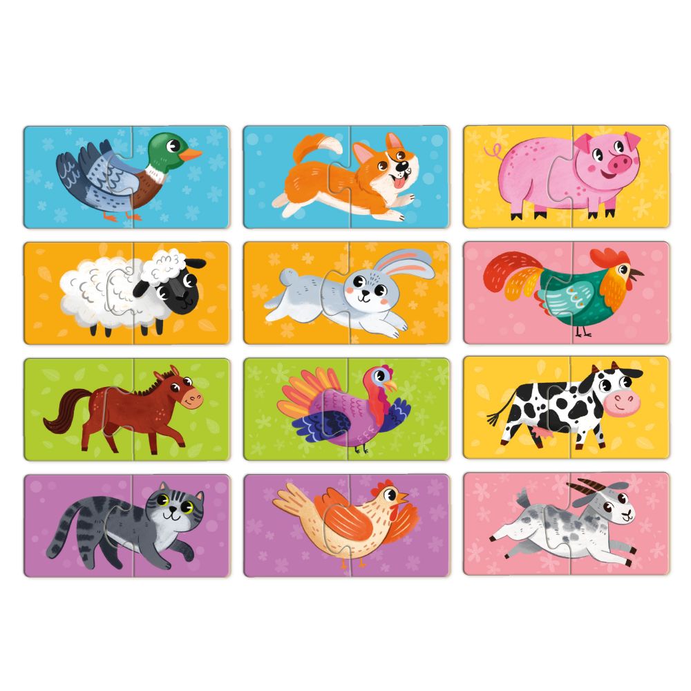 Puzzle DUO „Zwierzęta”