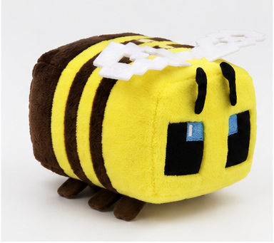 Beanie Babies Minecraft Bee – maskotka pluszowa żółta pszczoła 15 cm dla dziecka