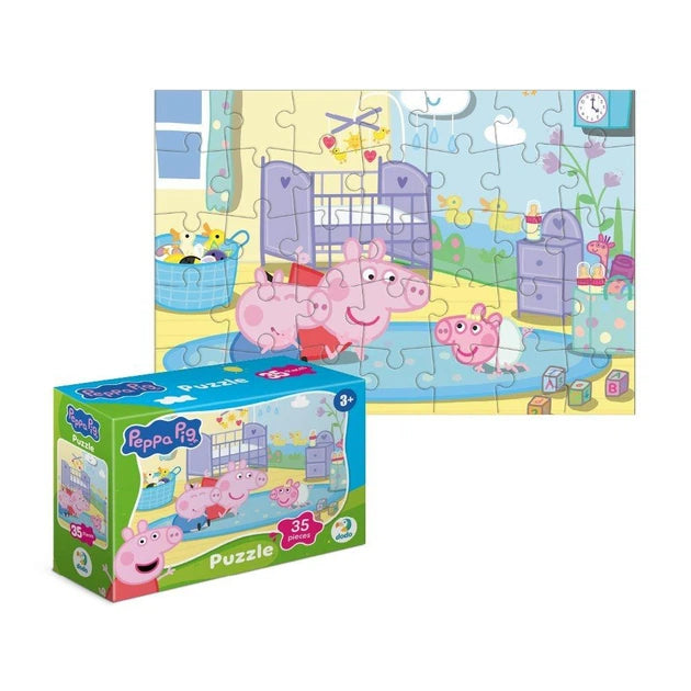 Mini puzzle Świnka Peppa „Opiekunki”