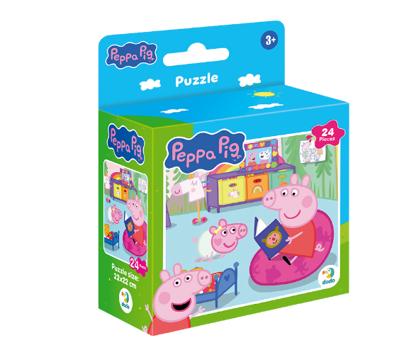 Puzzle Świnka Peppa „Czas na opowieść” 24 el.