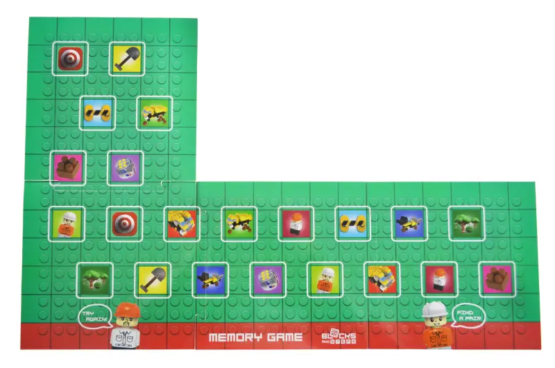 Klocki Konstrukcyjne QB300-204 „Block&Steps: Mega Budowniczy”