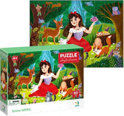 Puzzle „Królewna Śnieżka” 60 el.
