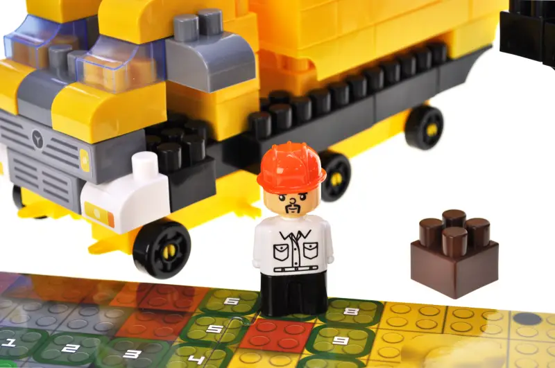 Klocki Konstrukcyjne QB300-204 „Block&Steps: Mega Budowniczy”