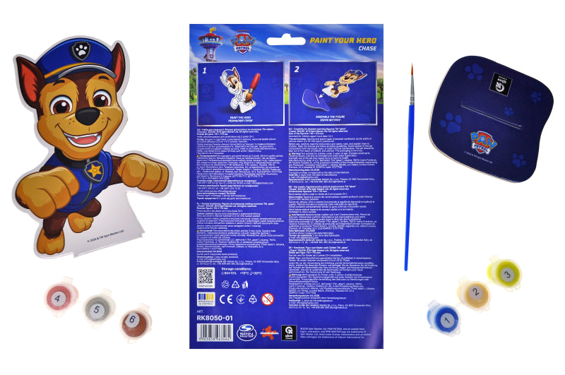 Zestaw do malowania po numerach Figurka Paw Patrol