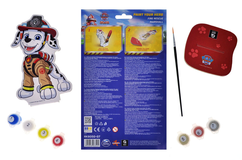 Zestaw do malowania po numerach Figurka Paw Patrol