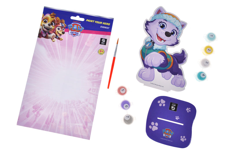 Zestaw do malowania po numerach Figurka Paw Patrol "Everest"