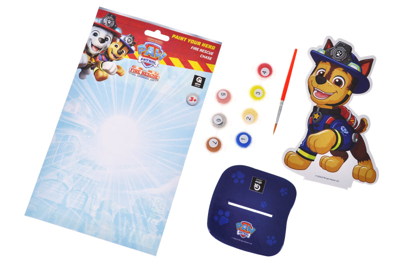 Zestaw do malowania po numerach Figurka Paw Patrol "Chase"