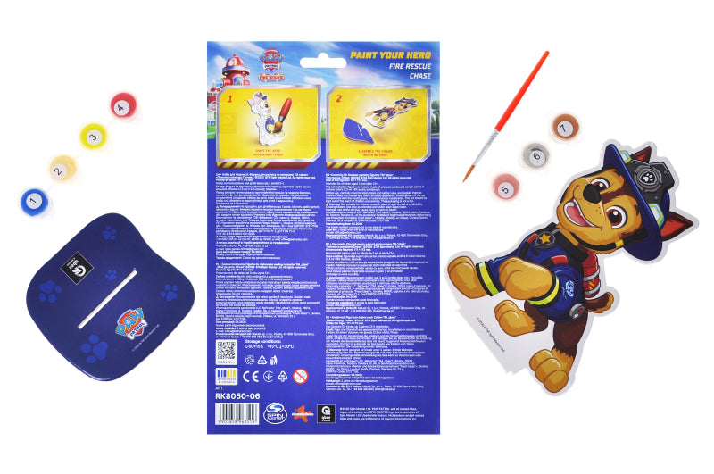 Zestaw do malowania po numerach Figurka Paw Patrol "Chase"