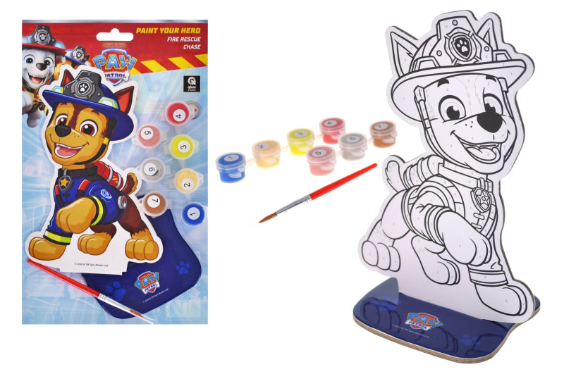 Zestaw do malowania po numerach Figurka Paw Patrol "Chase"