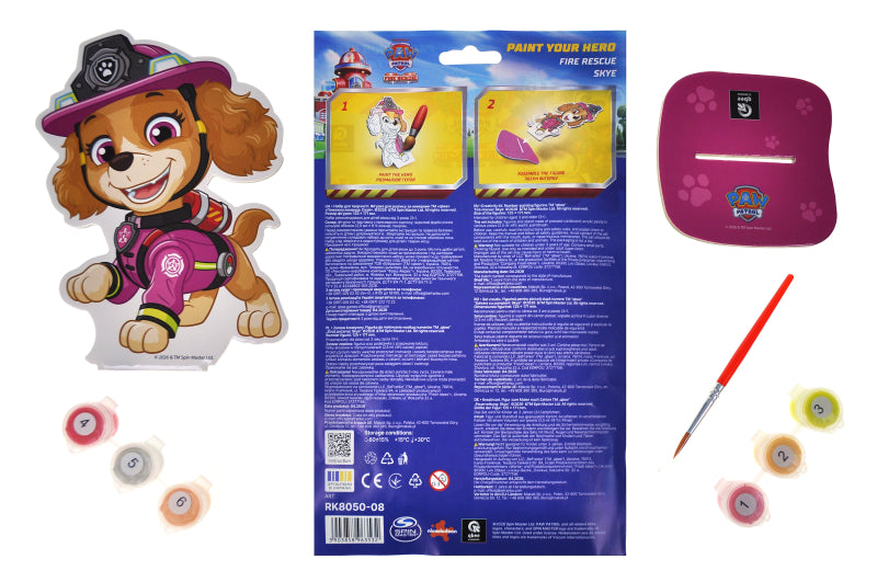 Zestaw do malowania po numerach Figurka Paw Patrol "Skye"