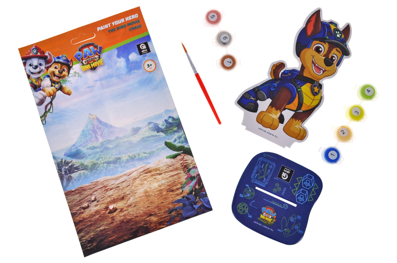 Zestaw do malowania po numerach Figurka Paw Patrol "Chase"