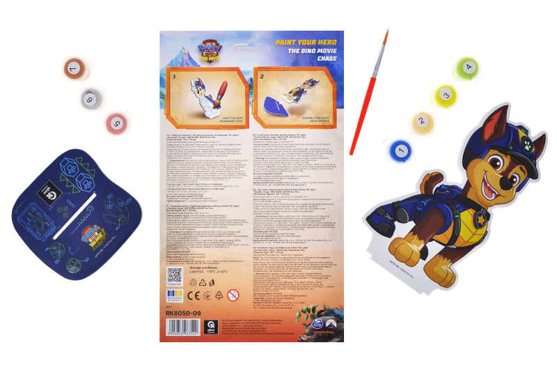 Zestaw do malowania po numerach Figurka Paw Patrol "Chase"