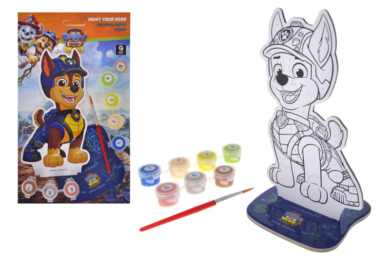 Zestaw do malowania po numerach Figurka Paw Patrol "Chase"