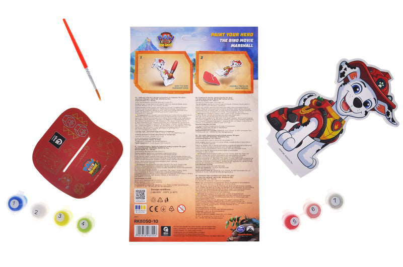 Zestaw do malowania po numerach Figurka Paw Patrol "Marshall"