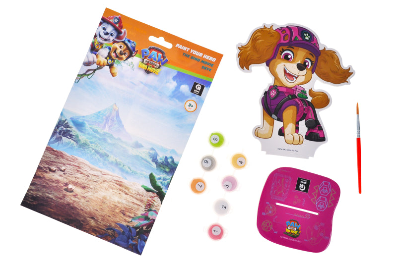 Zestaw do malowania po numerach Figurka Paw Patrol "Skye"