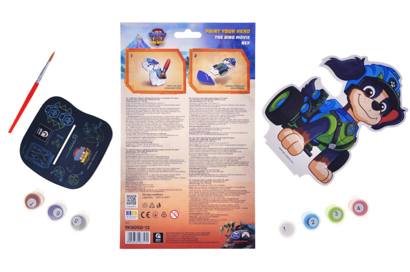 Zestaw do malowania po numerach Figurka Paw Patrol RK8050-12