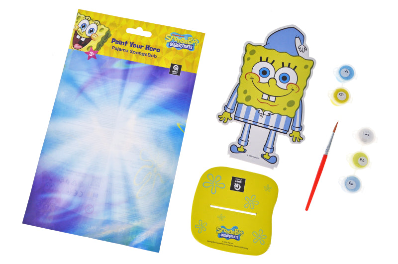 Zestaw do malowania po numerach Figurka SpongeBob RK8060-01