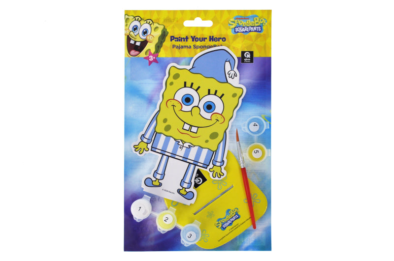 Zestaw do malowania po numerach Figurka SpongeBob RK8060-01