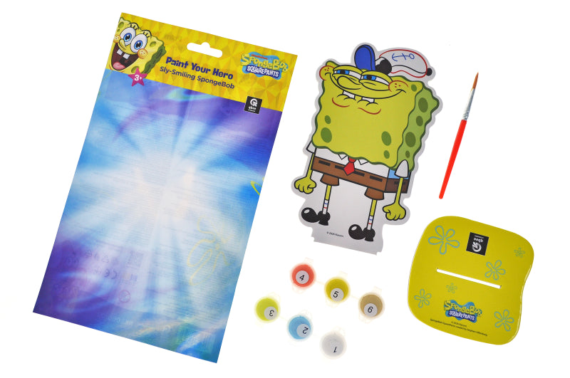 Zestaw do malowania po numerach Figurka SpongeBob RK8060-02