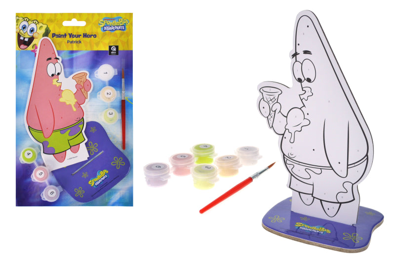Zestaw do malowania po numerach Figurka SpongeBob RK8060-03