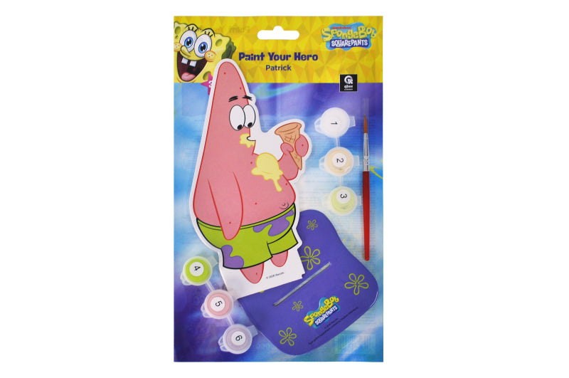Zestaw do malowania po numerach Figurka SpongeBob RK8060-03