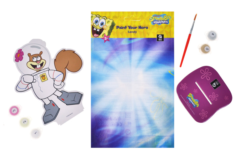 Zestaw do malowania po numerach Figurka SpongeBob RK8060-04