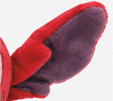 Beanie Babies Disney Leroy – maskotka pluszowa 15 cm, czerwony bohater Lilo i Stitch