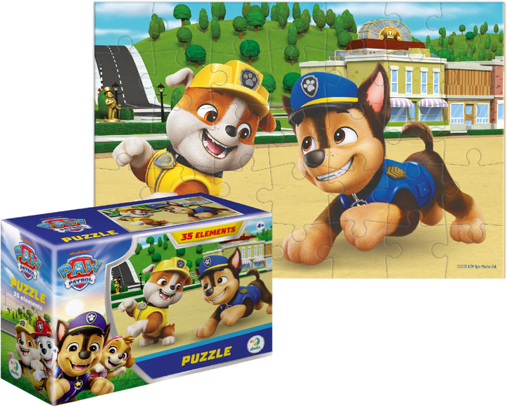 Mini puzzle Psi Patrol „Rubble i Chase”